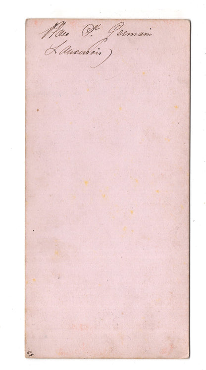 Fotografie / Stereofotografie Paris / Eglise Saint Germain l'Auxerrois / CAB V-23