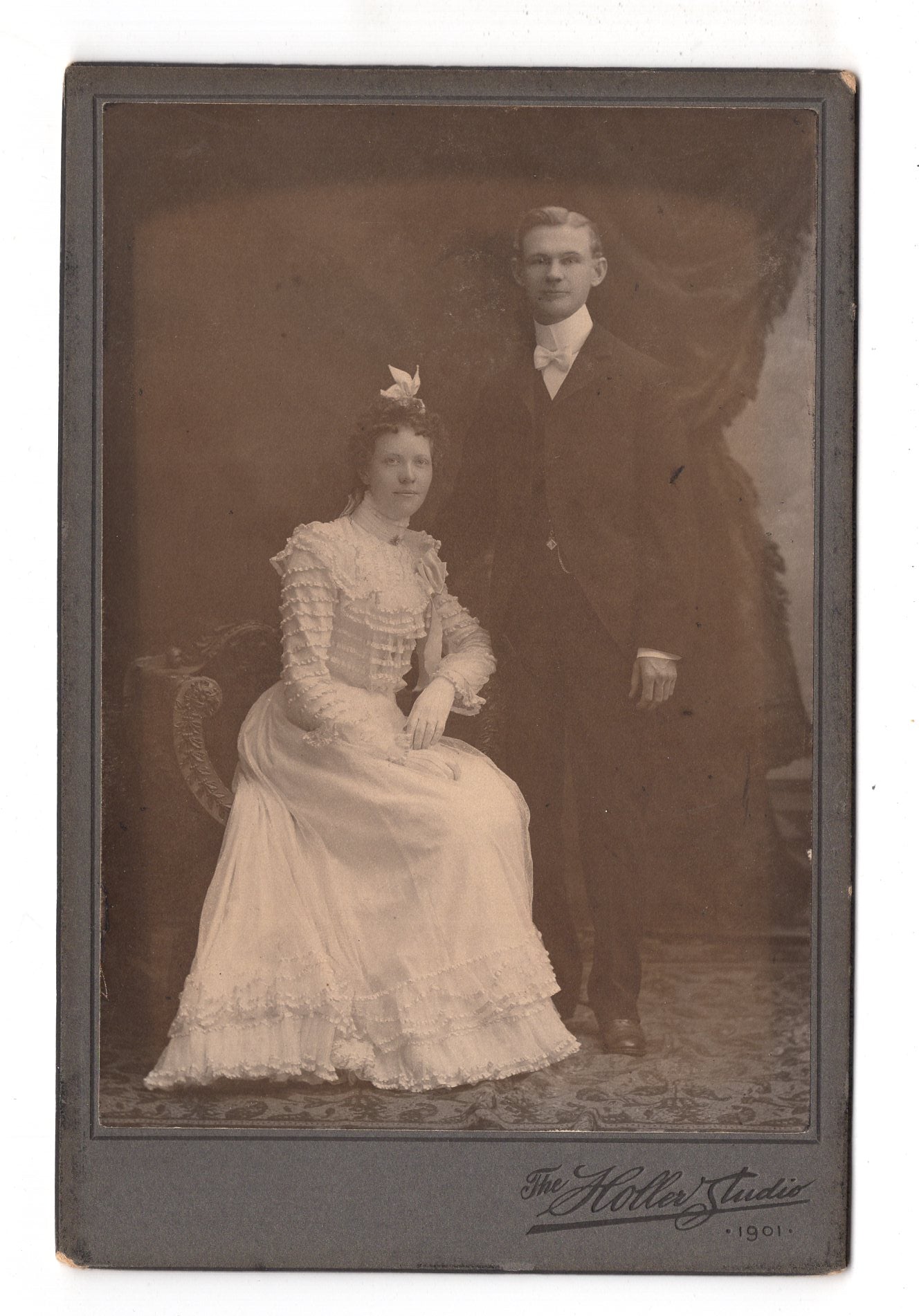 Fotografie Feines Paar - Brooklyn / new York / USA 1910er / CAB X-25