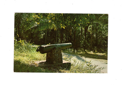 Ansichtskarte Old Cannon / Canal Zone / Panama