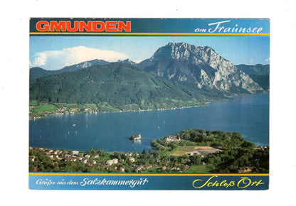 Ansichtskarte Gmunden am Traunsee / Salzkammergut / Österreich