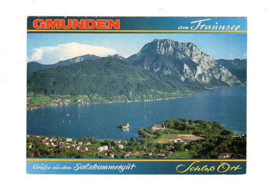 Ansichtskarte Gmunden am Traunsee / Salzkammergut / Österreich
