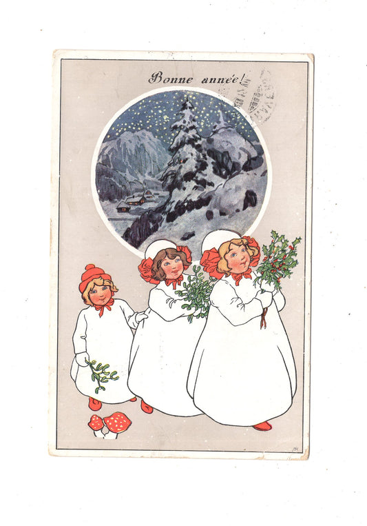 Ansichtskarte Feiertage / Frohes neues Jahr / L1-51