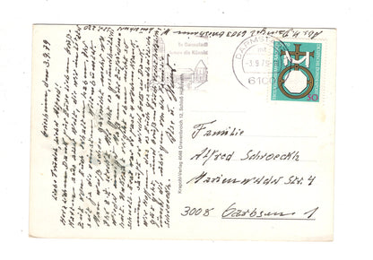 Ansichtskarte Darmstadt / Burgruine Frankenstein +++ / J1-59