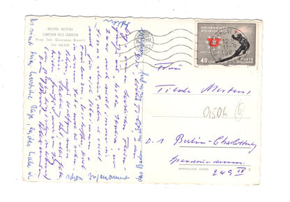 Ansichtskarte Hotel Royal / Limone sul Garda / Italien / N1-58