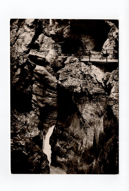 Ansichtskarte Oberstdorf / Breitachklamm