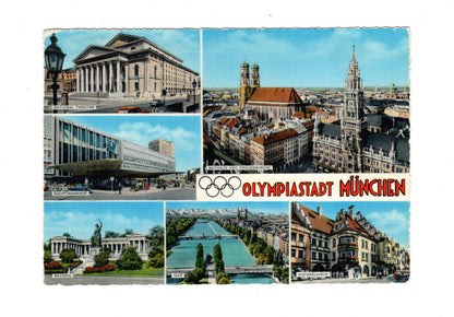 Ansichtskarte Olympiastadt München / G1-52