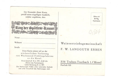 Ansichtskarte Wochenendfahrten an die Mosel / M1-57