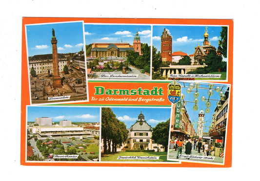 Ansichtskarte Darmstadt / Luisenplatz +++ / J1-59