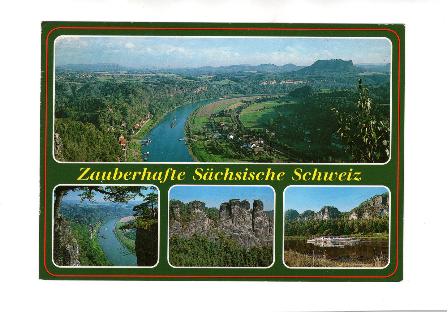 Ansichtskarte Zauberhafte Sächsische Schweiz