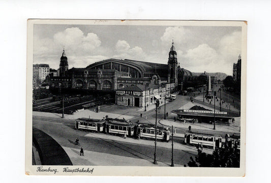 Ansichtskarte Hamburg / Hauptbahnhof