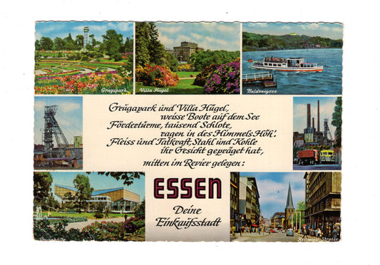 Ansichtskarte Essen - Deine Einkaufsstadt / I1-63