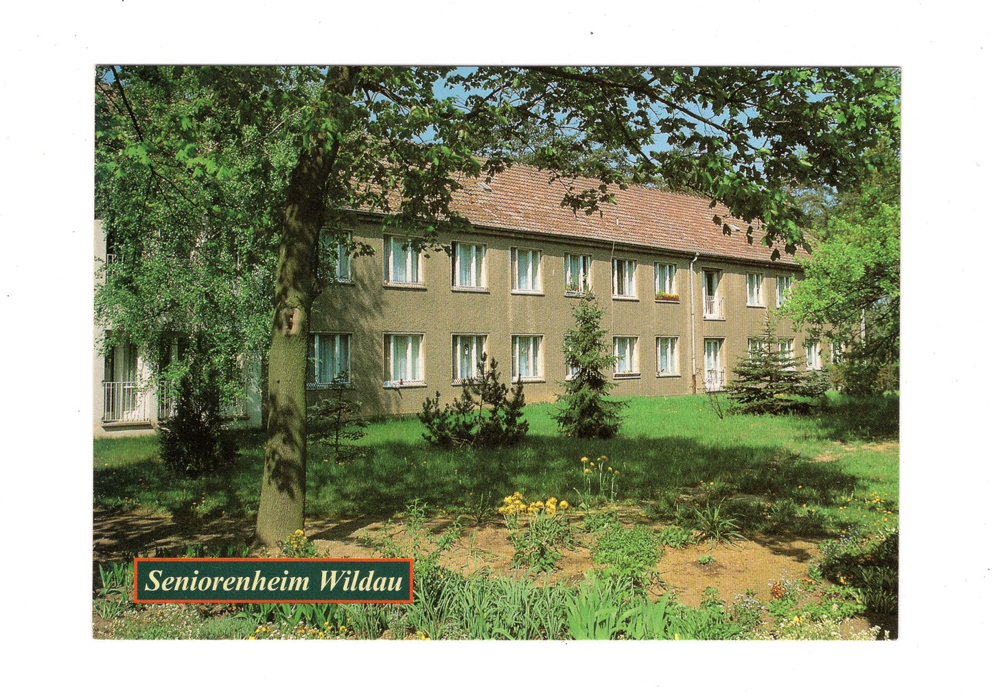 Ansichtskarte Seniorenheim Wildau