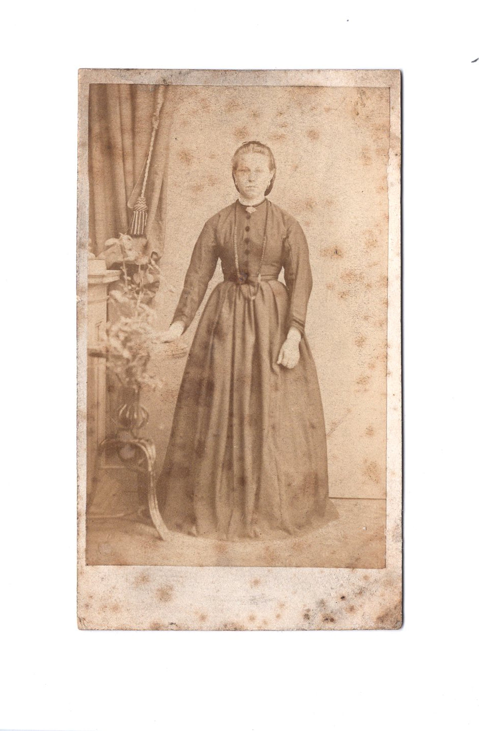 Fotografie Feine Dame - Schwelm 1860er