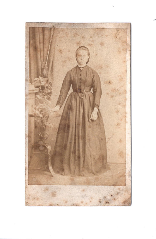 Fotografie Feine Dame - Schwelm 1860er