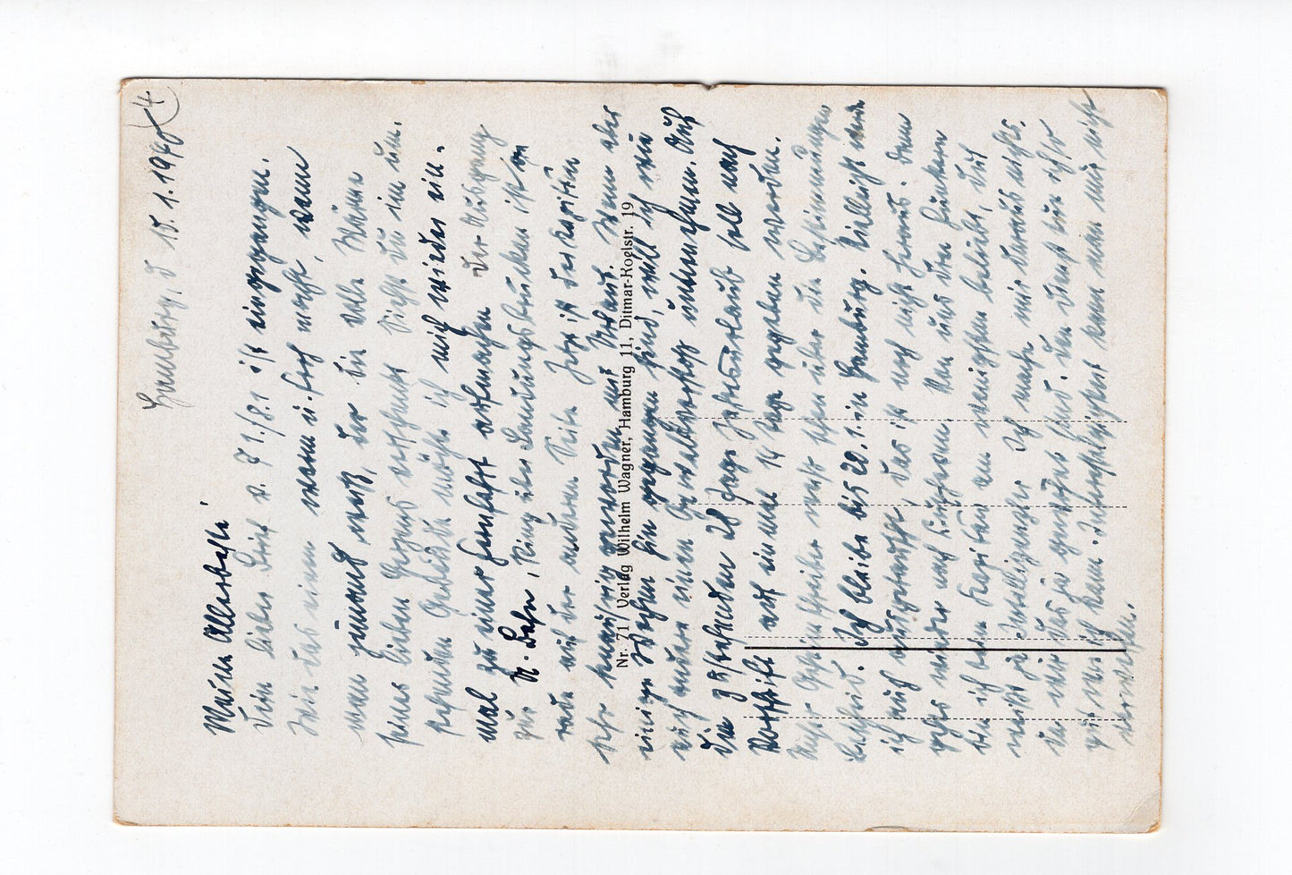 Ansichtskarte Hamburg / Hauptbahnhof