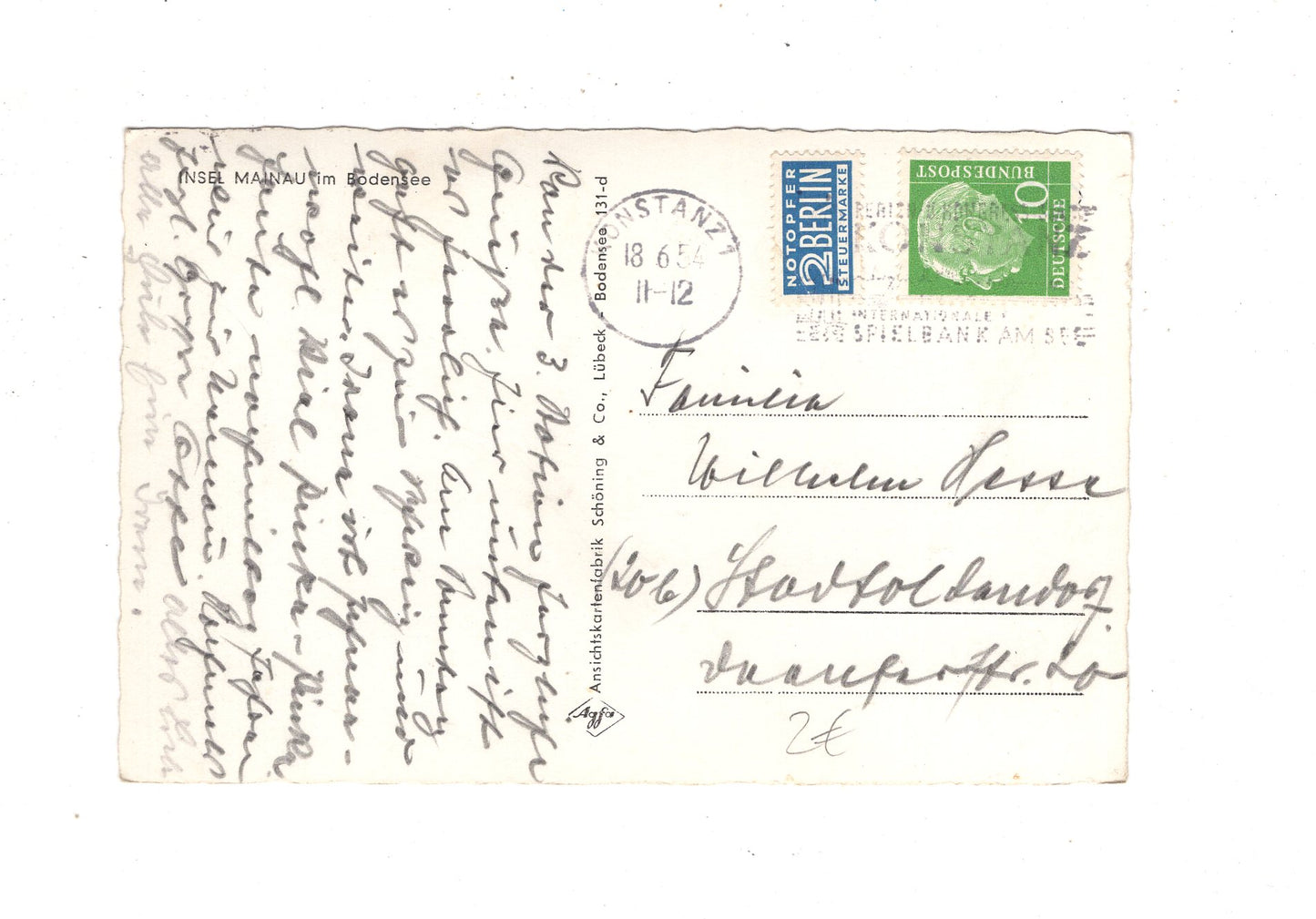 Ansichtskarte Insel Mainau im Bodensee / K1-52