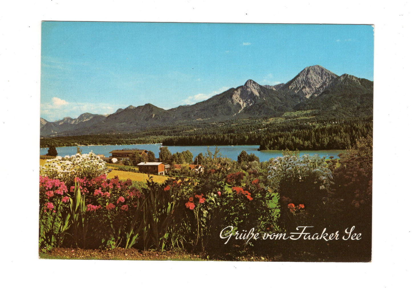 Ansichtskarte Faaker See / Kärnten / Österreich