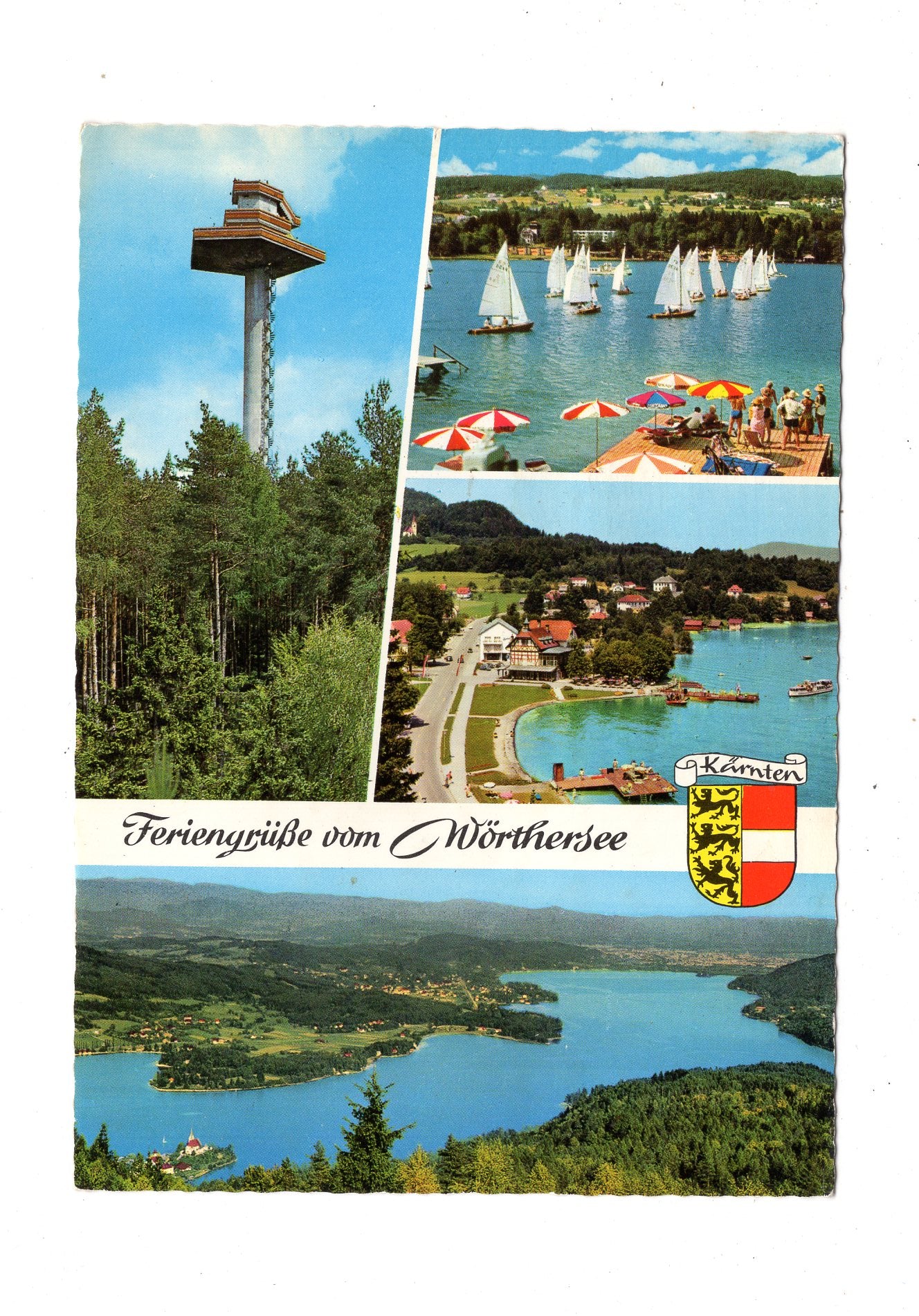 Ansichtskarte Wörthersee / Kärnten / Österreich