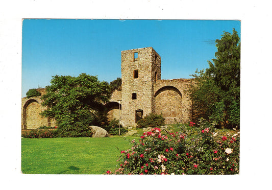 Ansichtskarte Darmstadt / Stadtmauer mit Hinkelsturm / J1-60