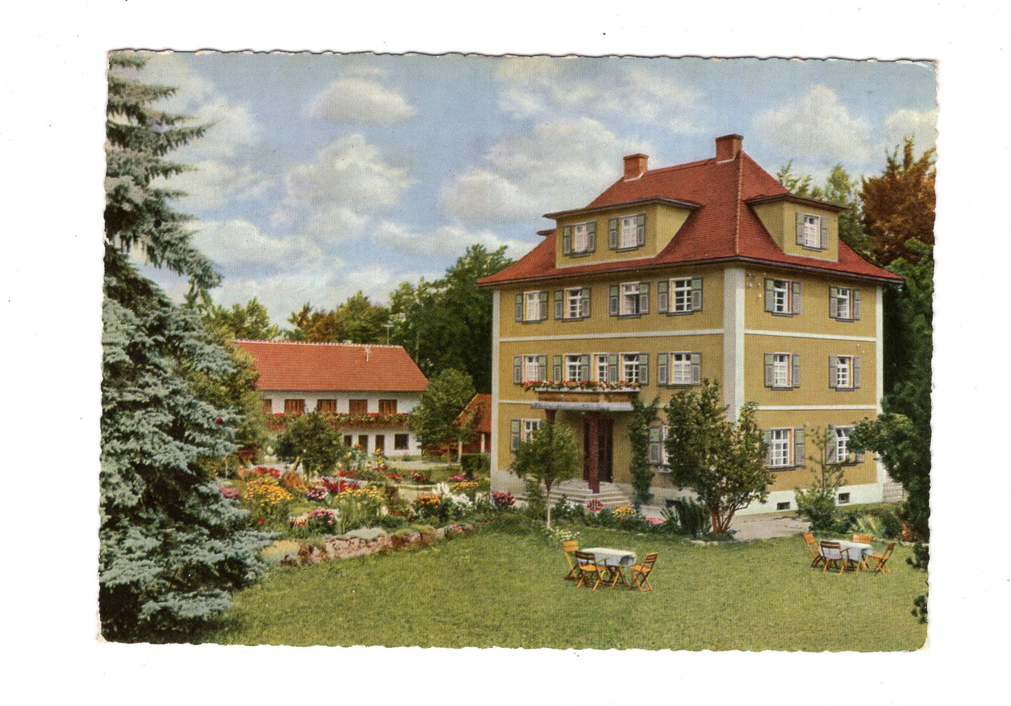 Ansichtskarte Pension Stemperhof / Gößweinstein / Fränkische Schweiz