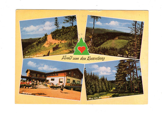 Ansichtskarte Rund um den Ravensberg / Berghotel +++