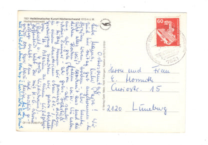 Ansichtskarte Höchenschwand im Hochschwarzwald / G1-69