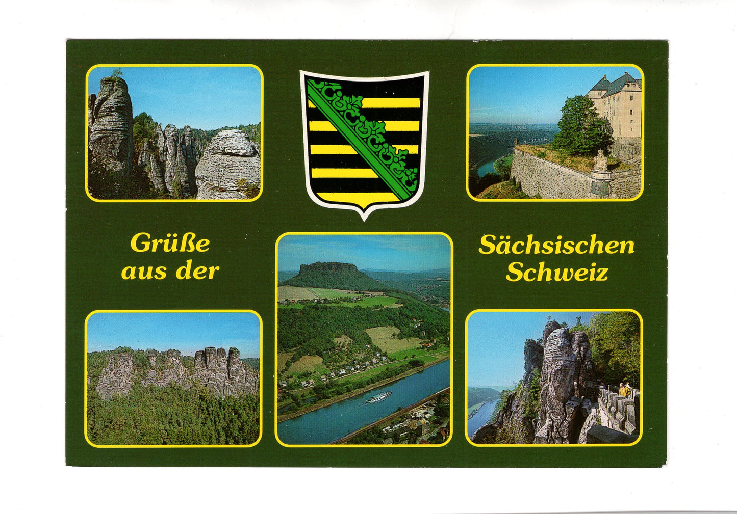 Ansichtskarte Sächsische Schweiz / Felsenlabyrinth +++
