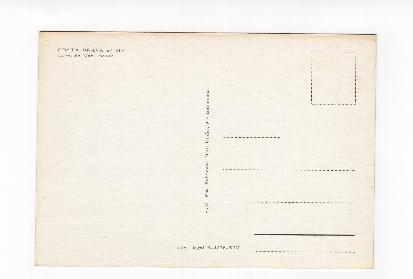 Ansichtskarte Lloret de Mar / Costa Brava / Spanien