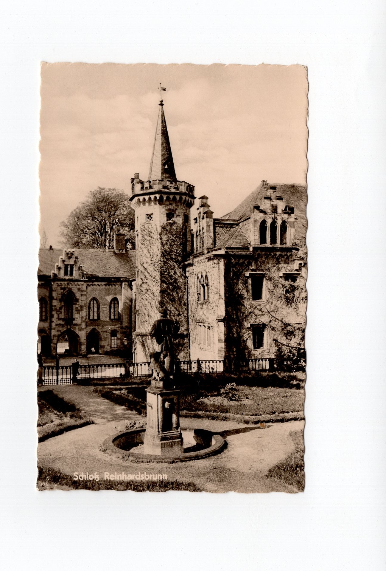 Ansichtskarte Schloss Reinhardsbrunn
