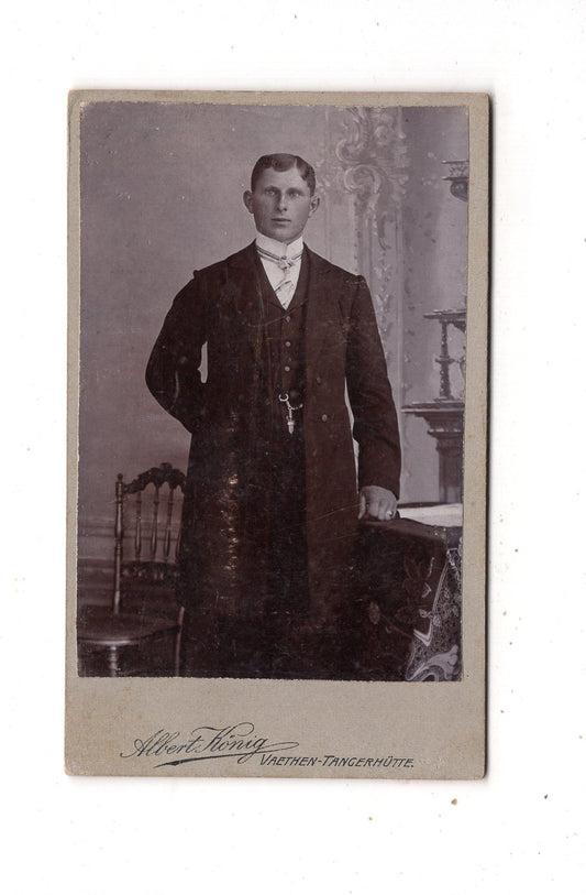 Fotografie Feiner Herr - Vaethen-Tangerhütte um 1900