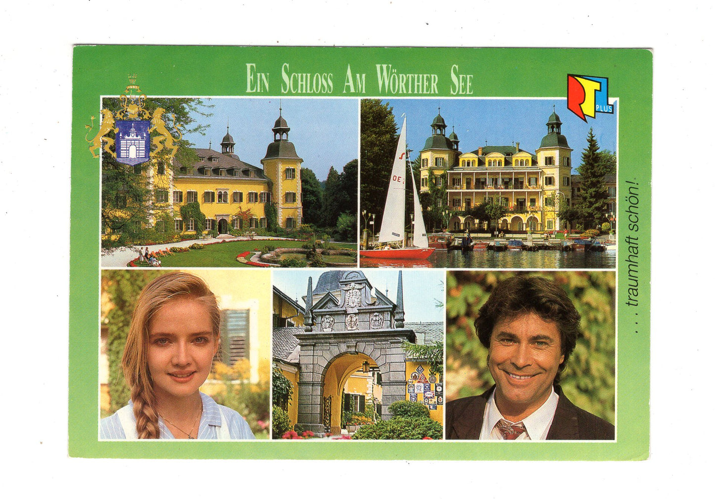 Ansichtskarte Velden / Ein Schloss am Wörthersee / Kärnten / Österreich