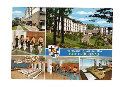 Ansichtskarte Bad Brückenau / Hartwald-Klinik der BfA