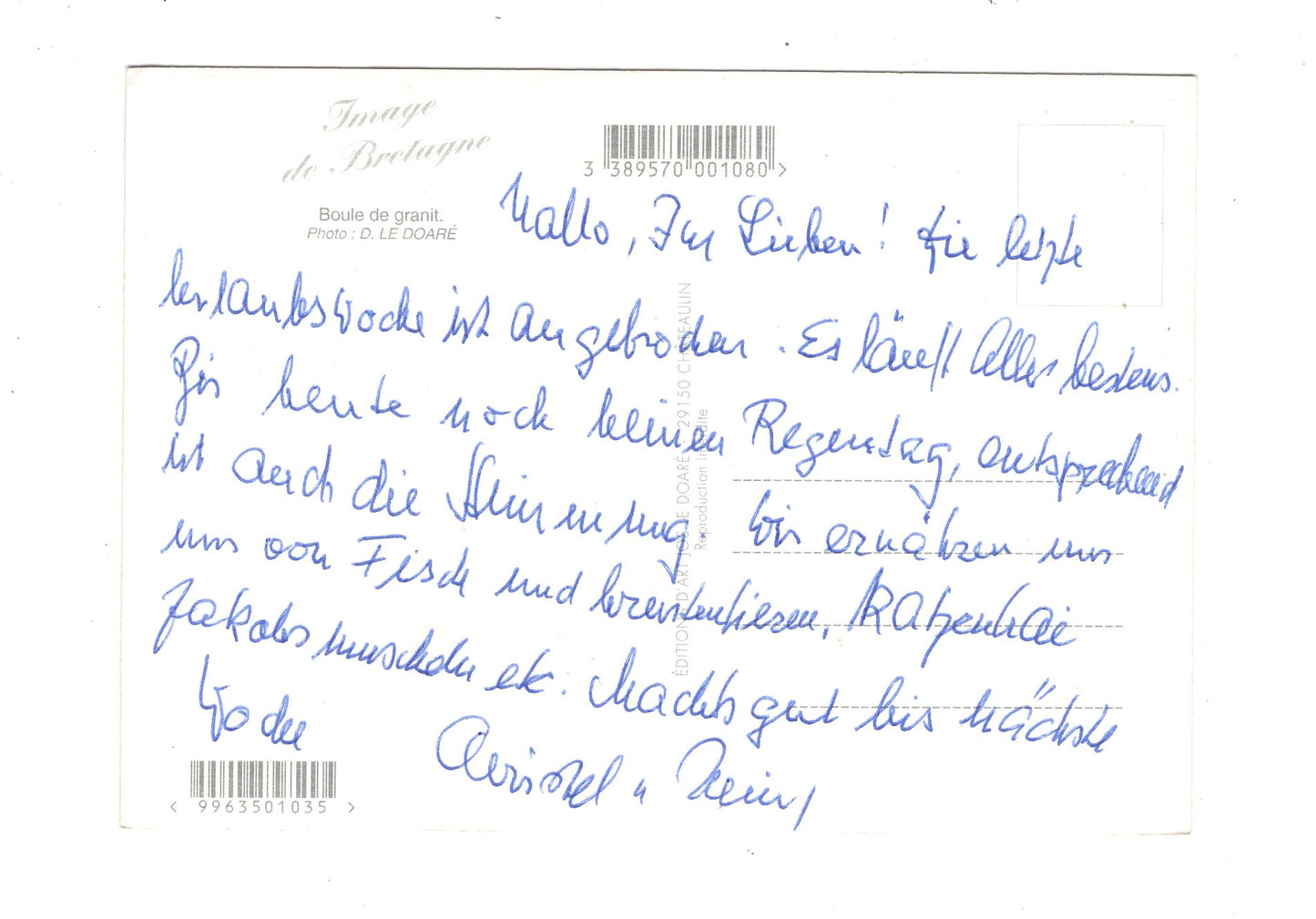 Ansichtskarte Bretagne / Frankreich