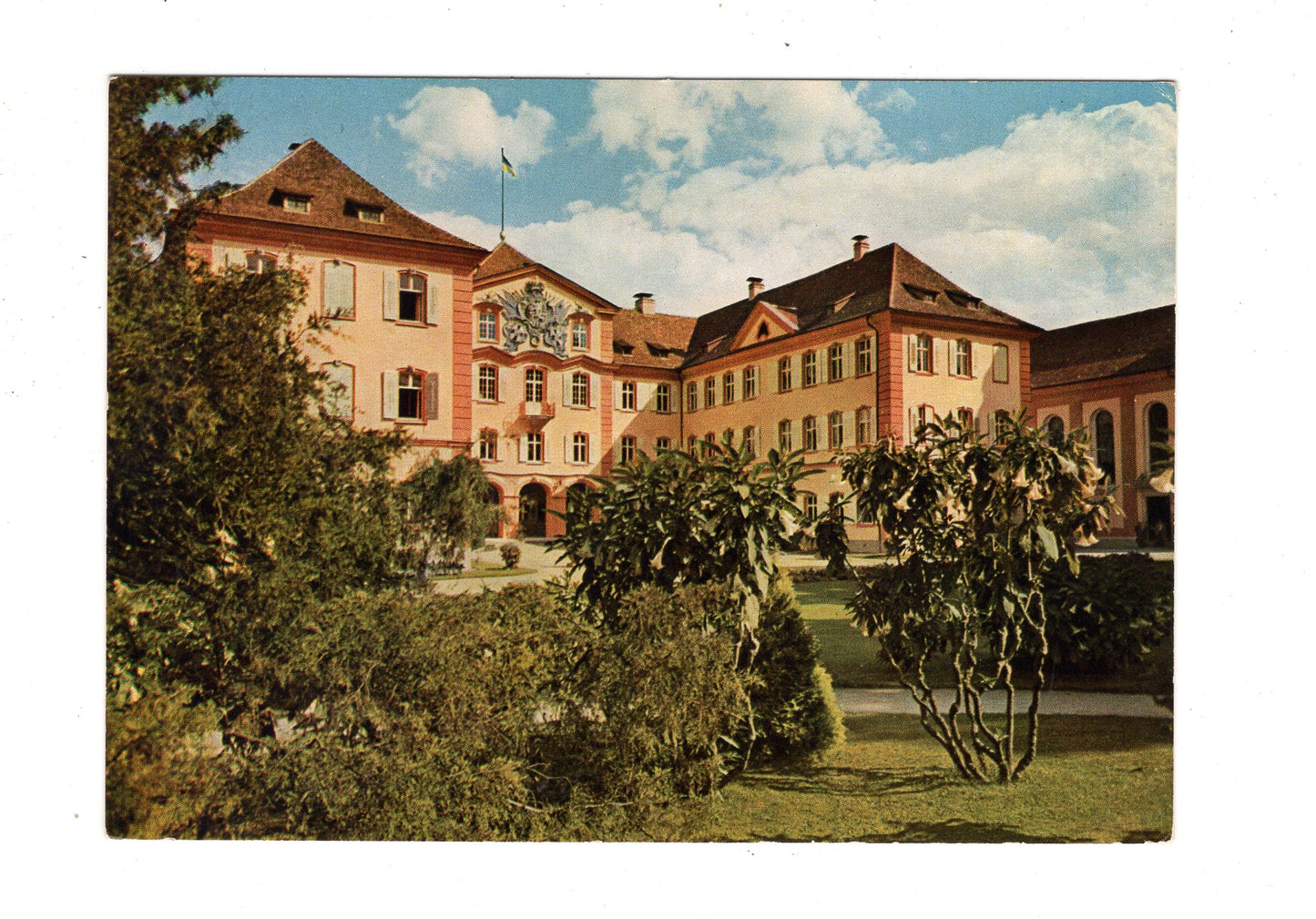 Ansichtskarte Insel Mainau im Bodensee / Deutschordensschloss / K1-52