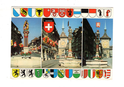 Ansichtskarte Bern / Zähringer Brunnen / Samsonbrunnen +++ / Schweiz