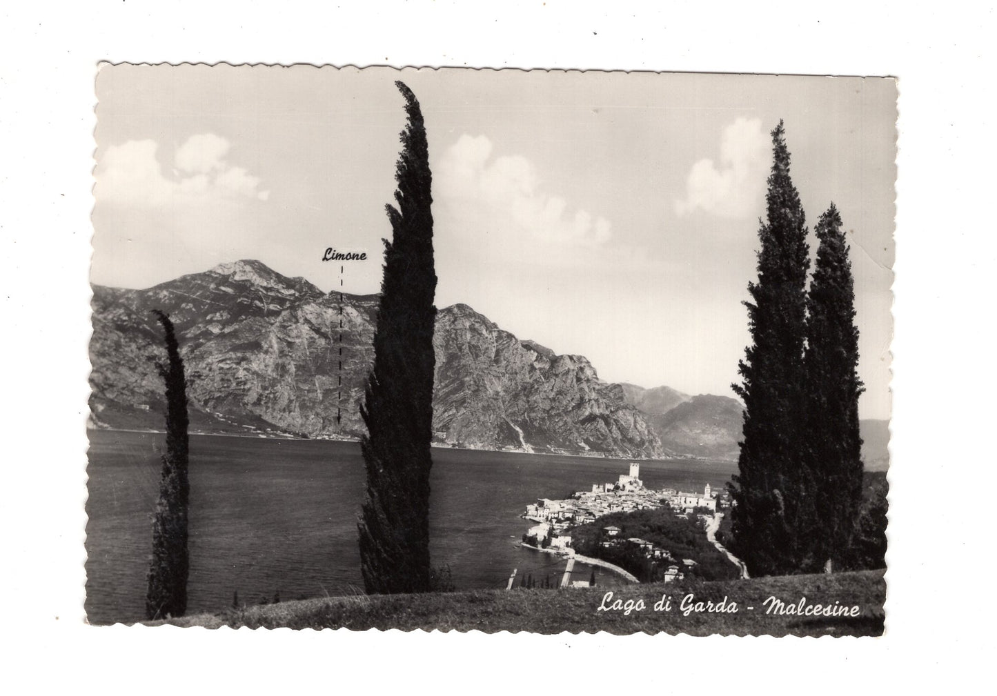 Ansichtskarte Lago di Garda / Malcesine / Italien / N1-58