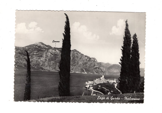 Ansichtskarte Lago di Garda / Malcesine / Italien / N1-58