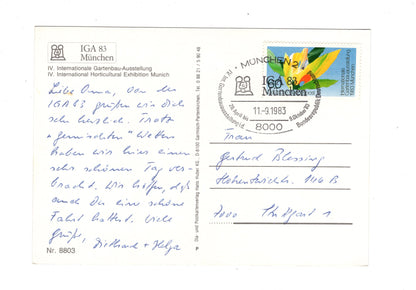 Ansichtskarte München / IGA 1983 / G1-52