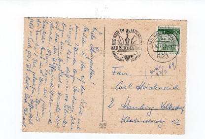 Ansichtskarte Bad Reichenhall / Kurpark / Berggasthof Schroffen +++