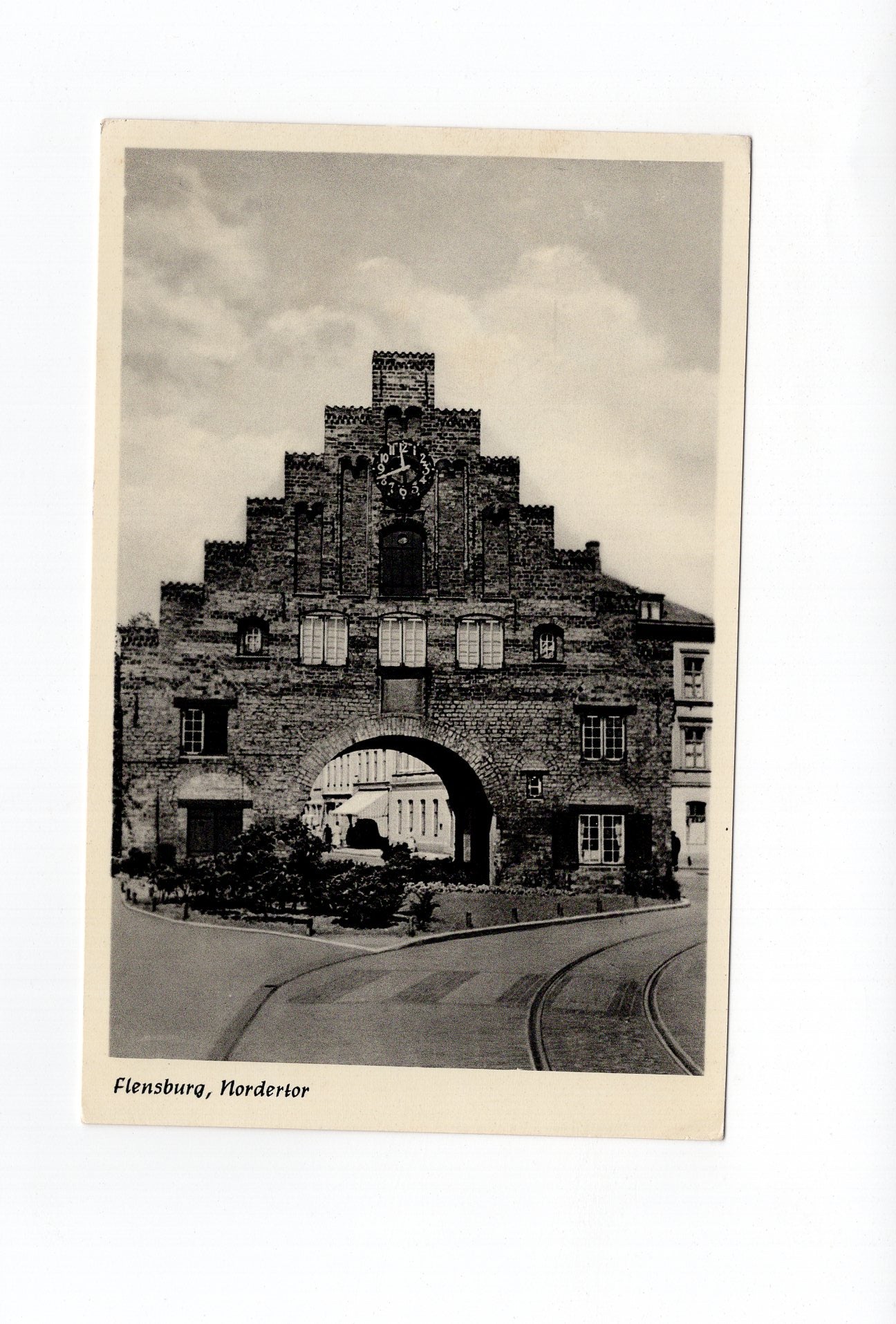Ansichtskarte Flensburg / Nordertor