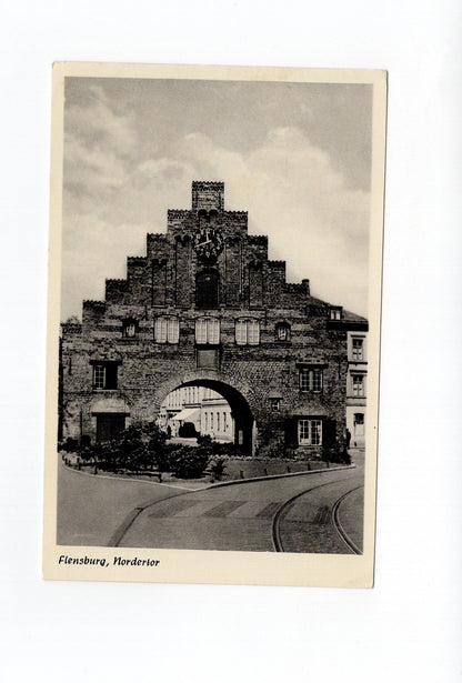 Ansichtskarte Flensburg / Nordertor
