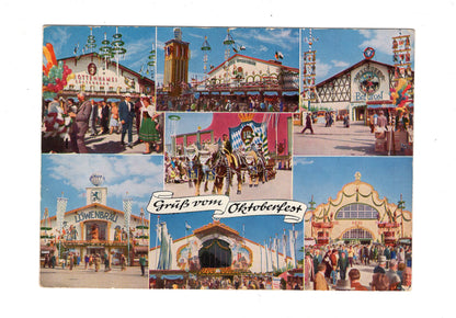 Ansichtskarte München / Gruß vom Oktoberfest / G1-52