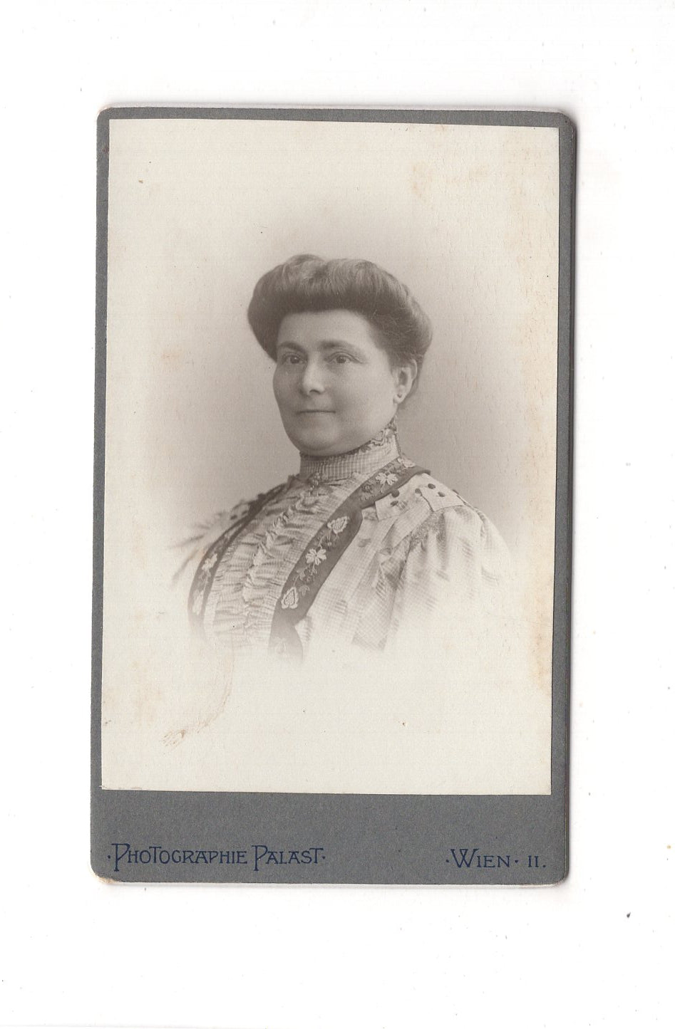 Fotografie Damenportrait - Wien 1900er / CDV C1-16