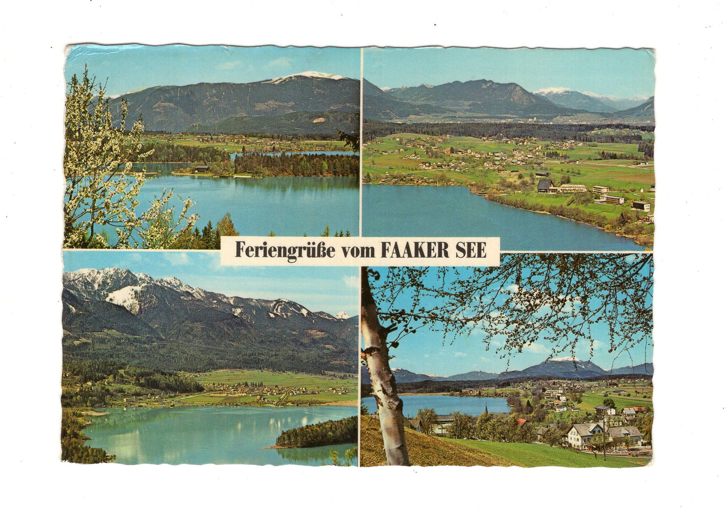 Ansichtskarte Faaker See / Kärnten / Österreich