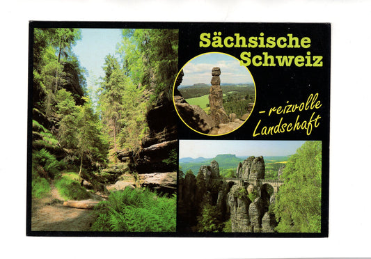 Ansichtskarte Sächsische Schweiz / In den Schwedenlöchern +++