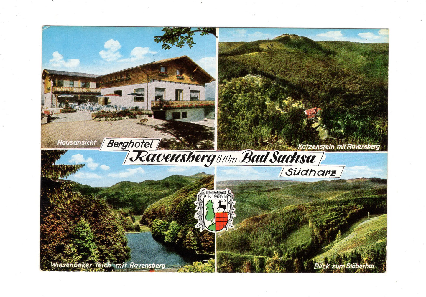 Ansichtskarte Ravensberg / Bad Sachsa / Südharz