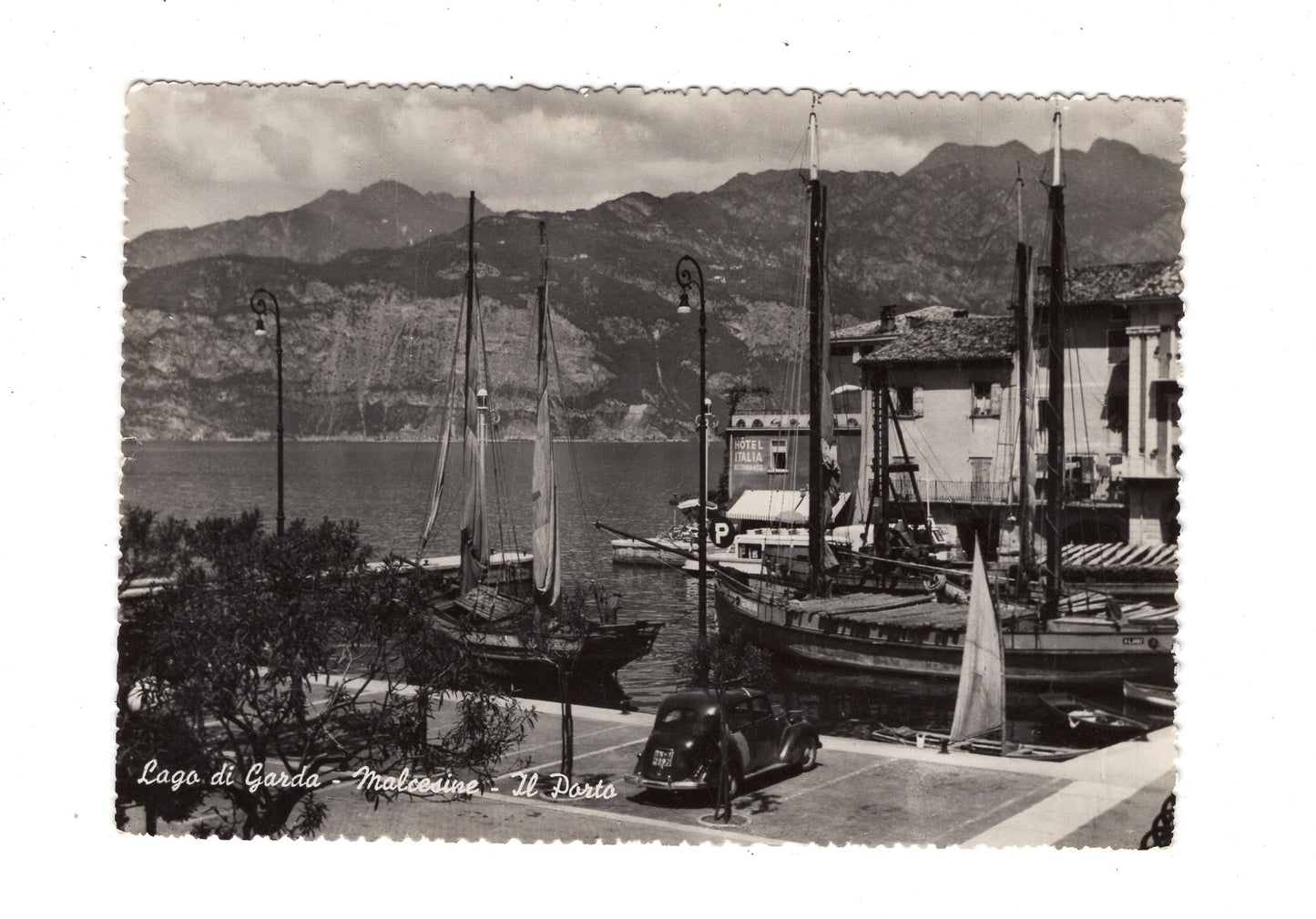 Ansichtskarte Lago di Garda / Malcesine / Italien / N1-58