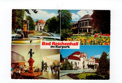 Ansichtskarte Bad Reichenhall / Im Kurpark