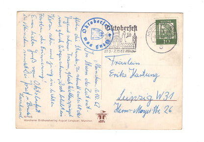Ansichtskarte München / Gruß vom Oktoberfest / G1-52