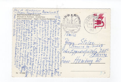 Ansichtskarte Bad Reichenhall / Im Kurpark